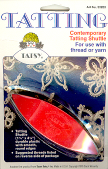 Tatting Shuttle 1.25" x 4.25"
